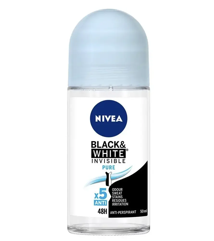 Black & White Invisible Pure Antiperspirant Roll-On