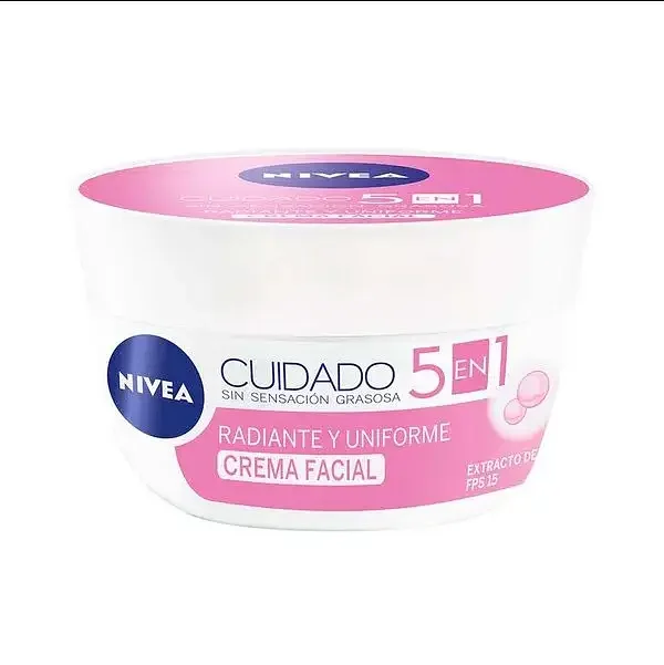 Crema Facial Cuidado Radiante y Uniforme