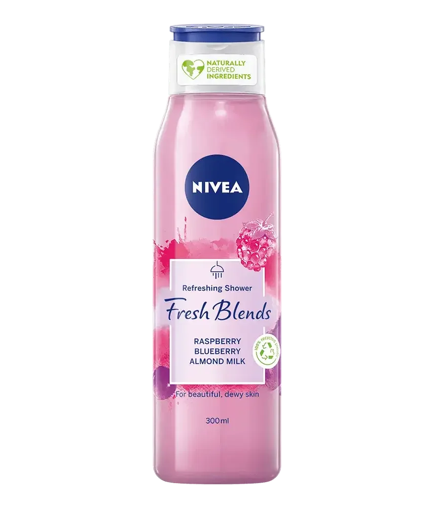 Fresh Blends Raspberry, Blueberry, Almond Milk Shower Gel