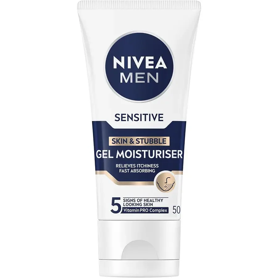 Men Sensitive Skin & Stubble Gel Moisturiser