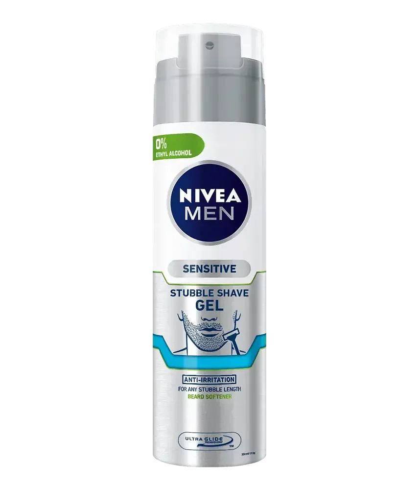 Men Sensitive Stubble Shave Gel