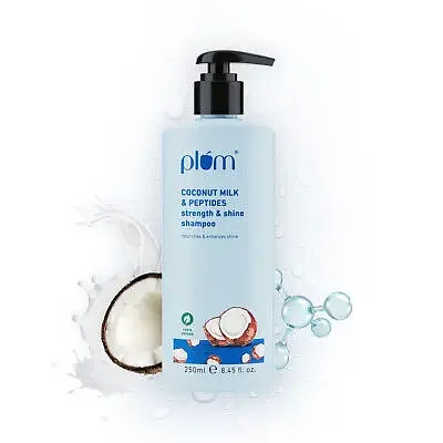 Coconut Milk & Peptides Strength & Shine Shampoo