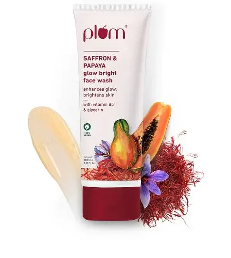 Saffron & Papaya Glow Bright Face Wash