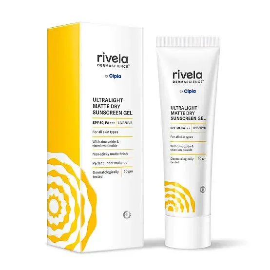 Ultralight Matte Dry Sunscreen Gel SPF 50