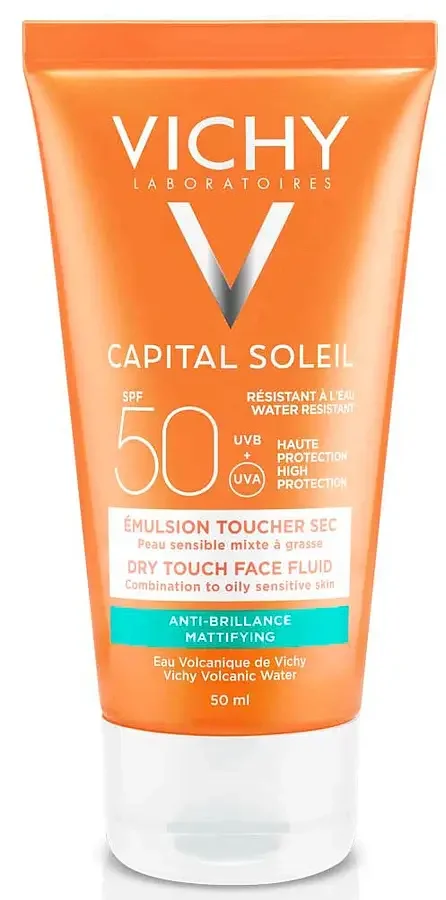 Capital Soleil SPF 50+ Dry Touch Face Fluid