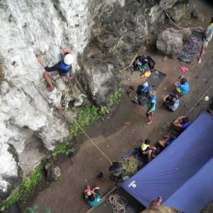 Karst Climbing