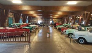 Clasic Cars in the Main Hall
