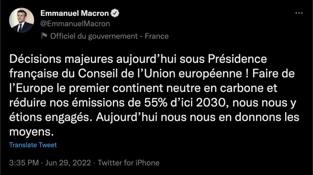 tweet-macron-reduction-emissions.png