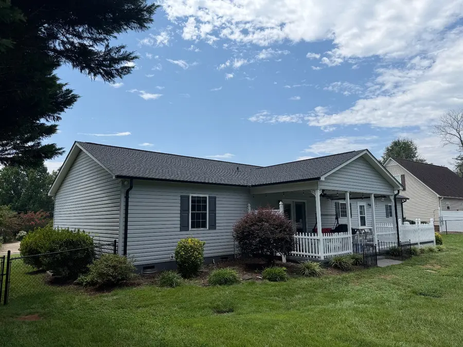 Completed roof in Morganton, NC