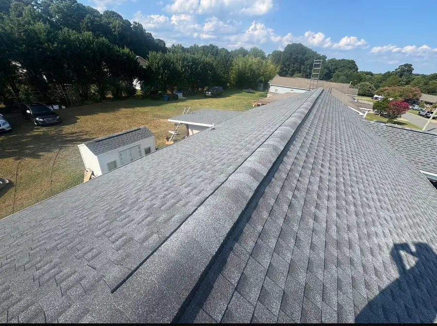 Completed roof in Newton, NC