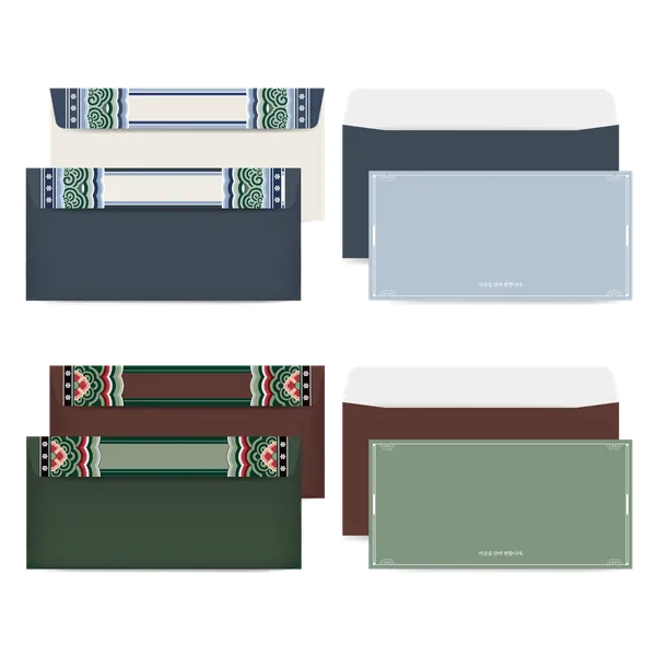 Dancheong money envelope set