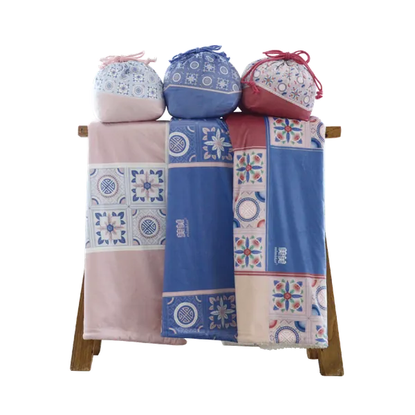 Traditional Palace Blanket & Lucky Bag Pouch