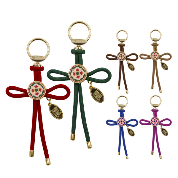 Dancheong Ginger Knot Keychain