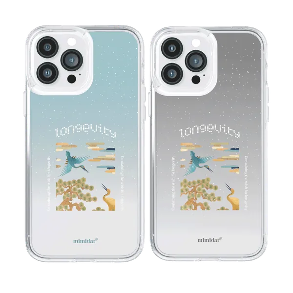 Joseon folk painting Jangsaengdo collage case