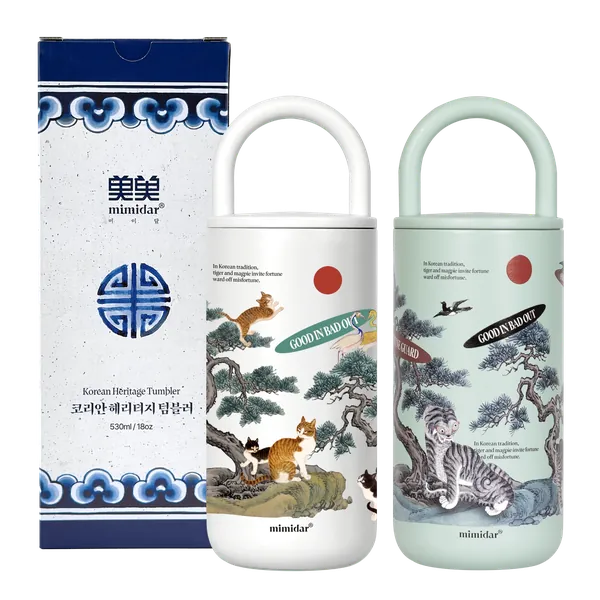 Korean Heritage Tumbler Minhwa Edition