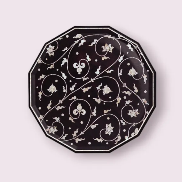[Mother-of-Pearl Light] Najeon Soban Wireless Charger - Moran Tray