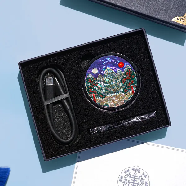 [Natural Mother-of-Pearl] Mother-of-Pearl Norigae Wireless Charger