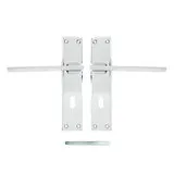 Serozzetta SZM034SC Zone Lever On Lock Backplate (LEAD TIME: 2-3 DAYS)