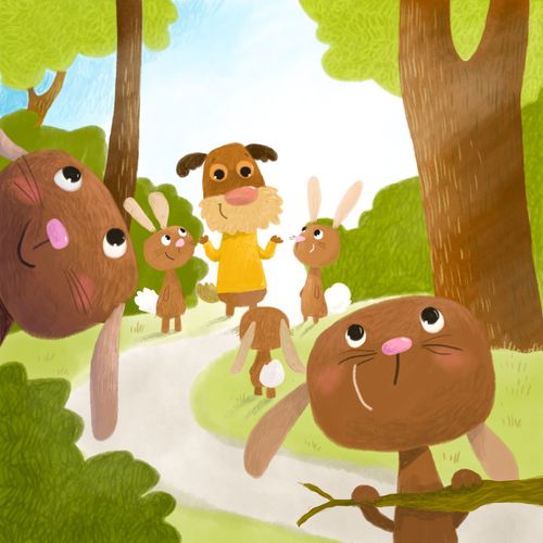Illustration de l'épisode Nougat et les lapins