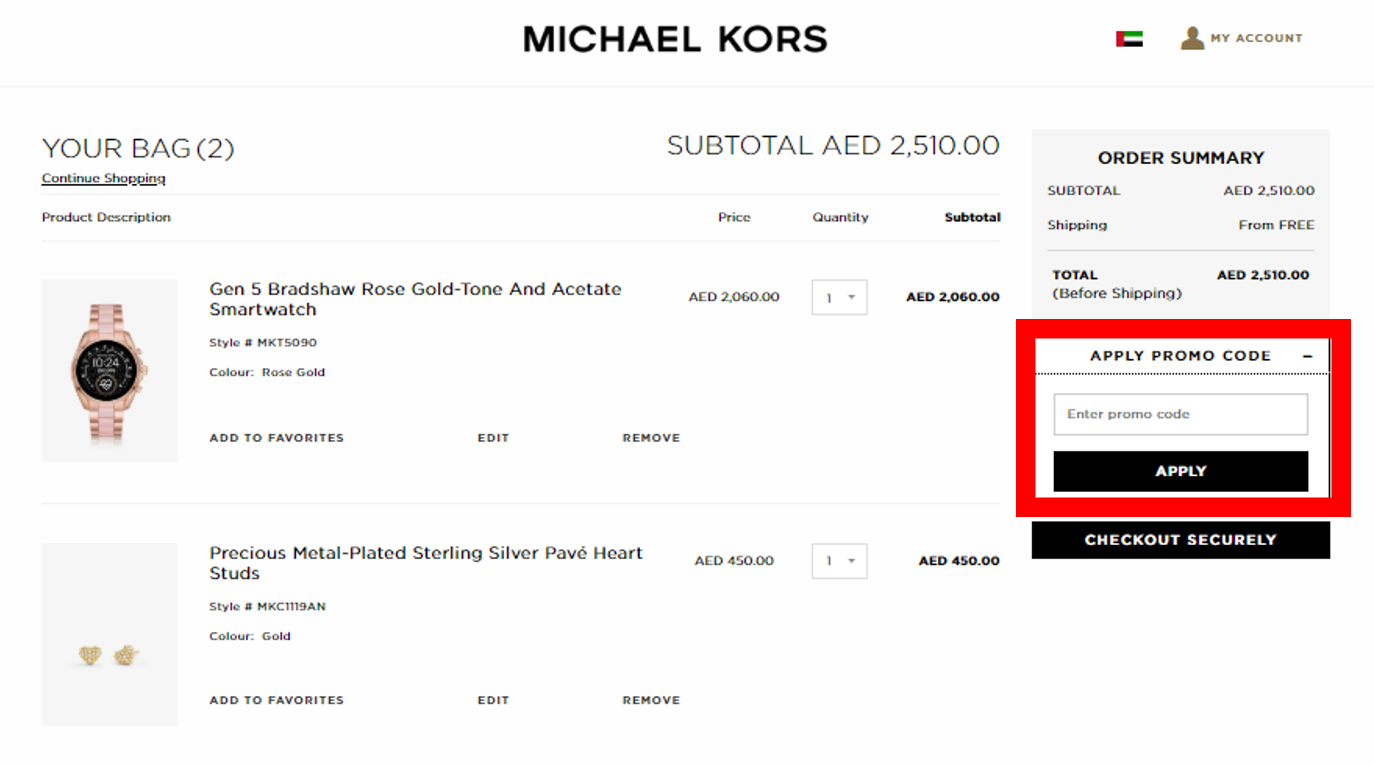 Michael Kors Coupons 2021 كود خصم مايكل كورس وكوبونات حصرية الموفر