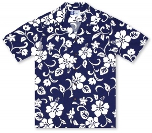 RJC Women/'s Classic Hibiscus Hawaiian Shirt