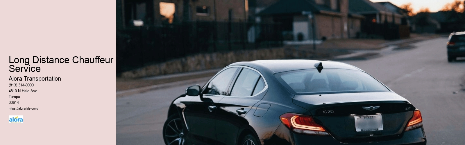 Long Distance Chauffeur Service