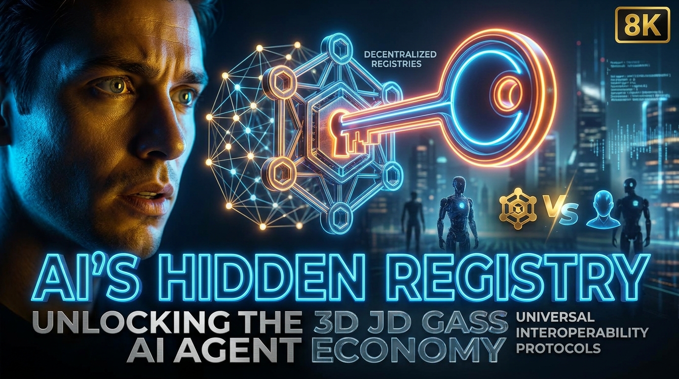 Unlocking the AI Agent Economy: Decentralized Registries and Universal Interoperability Protocols