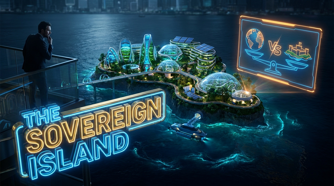 The Self-Sustaining Sovereign Island: A UHNW Masterplan for Eco-Integrated Design, Advanced Security, and Multi-Generational Resilience
