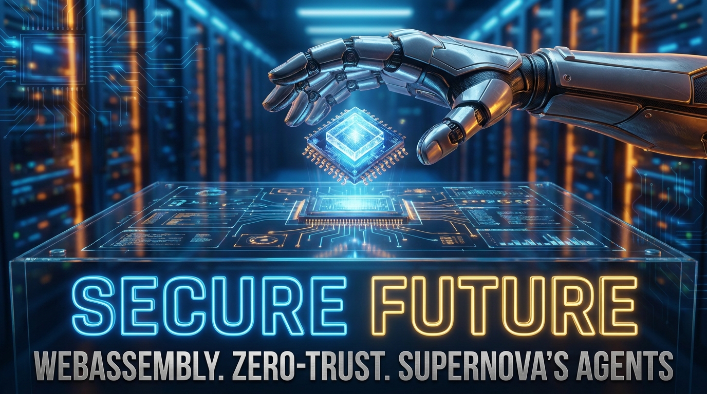 Pioneering Secure A2A Finance: WebAssembly, Zero-Trust, and Supernova's Autonomous Agents