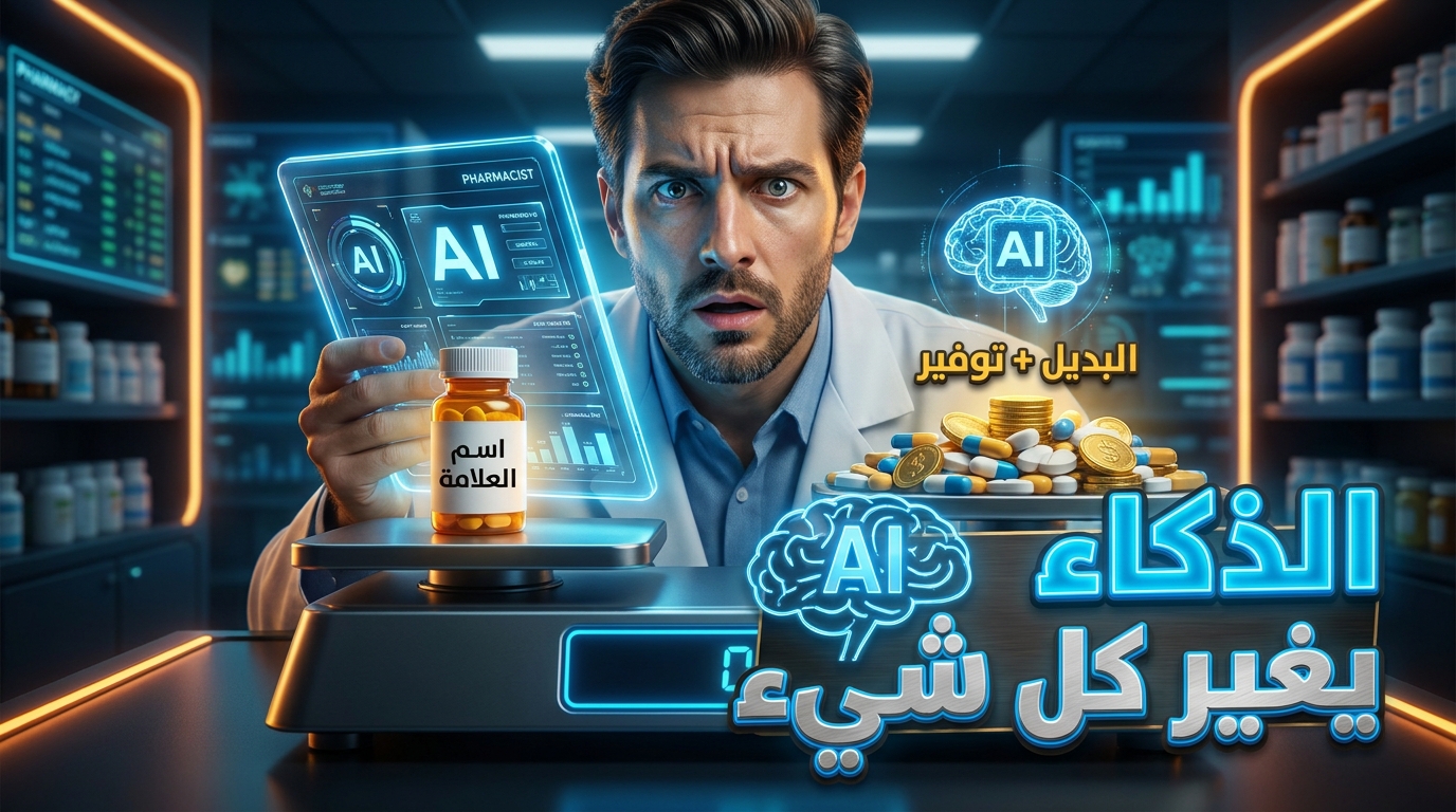 صيدليتي: الذكاء الاصطناعي لإدارة صرف الأدوية البديلة والجنيسة - تعظيم التوفير وتحسين تدفق العمل