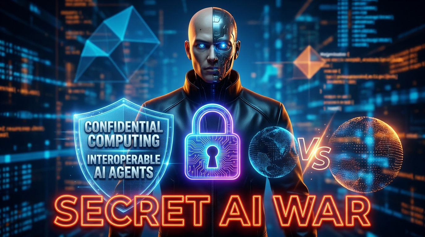 Confidential Computing: Securing Standardized Communication for Interoperable AI Agents