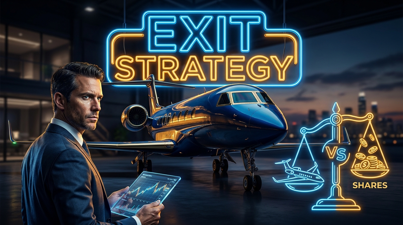 The UHNW Exit Strategy: Mastering Discreet Divestment of Heavy Jets and Optimizing Fractional Share Liquidity