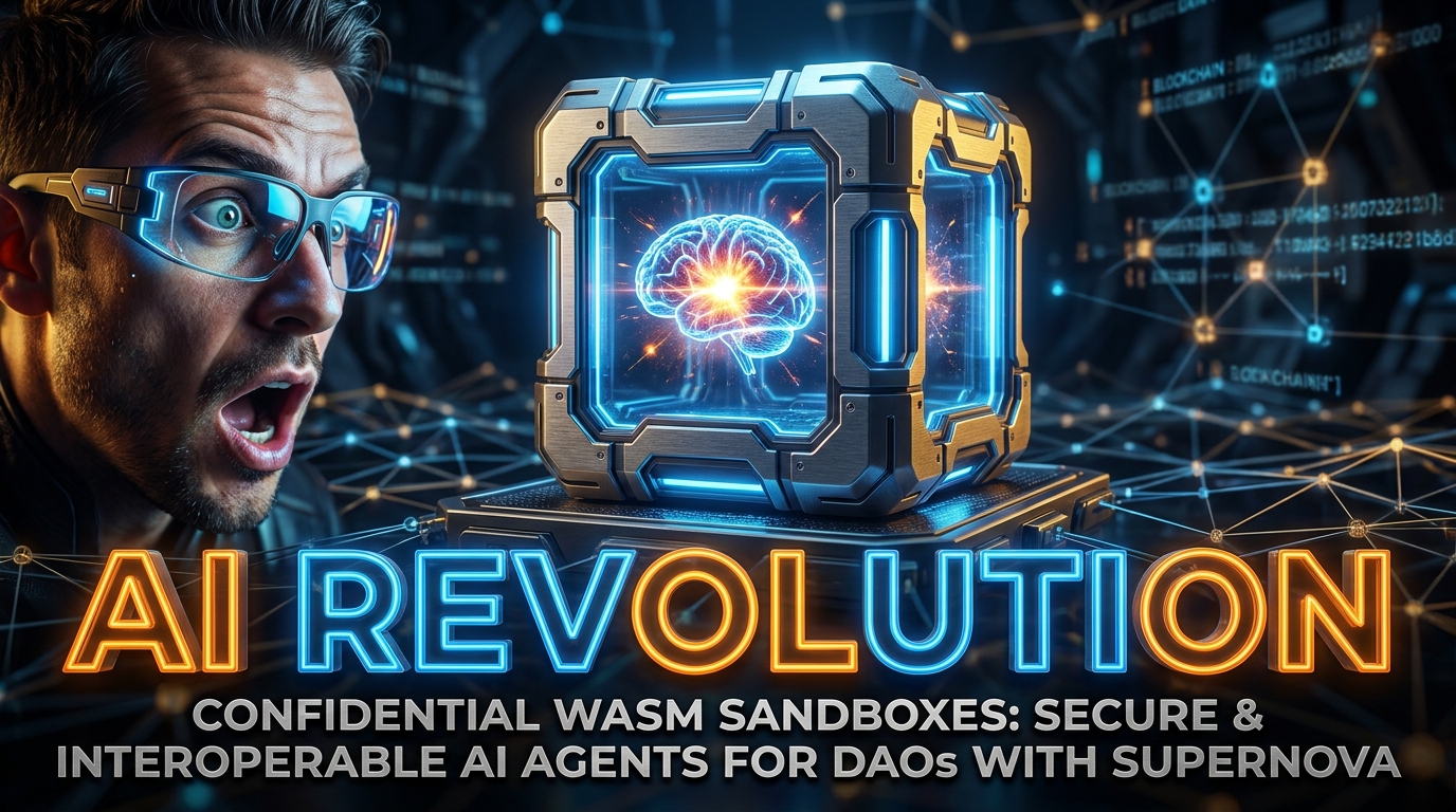 Confidential Wasm Sandboxes: Secure & Interoperable AI Agents for DAOs with Supernova