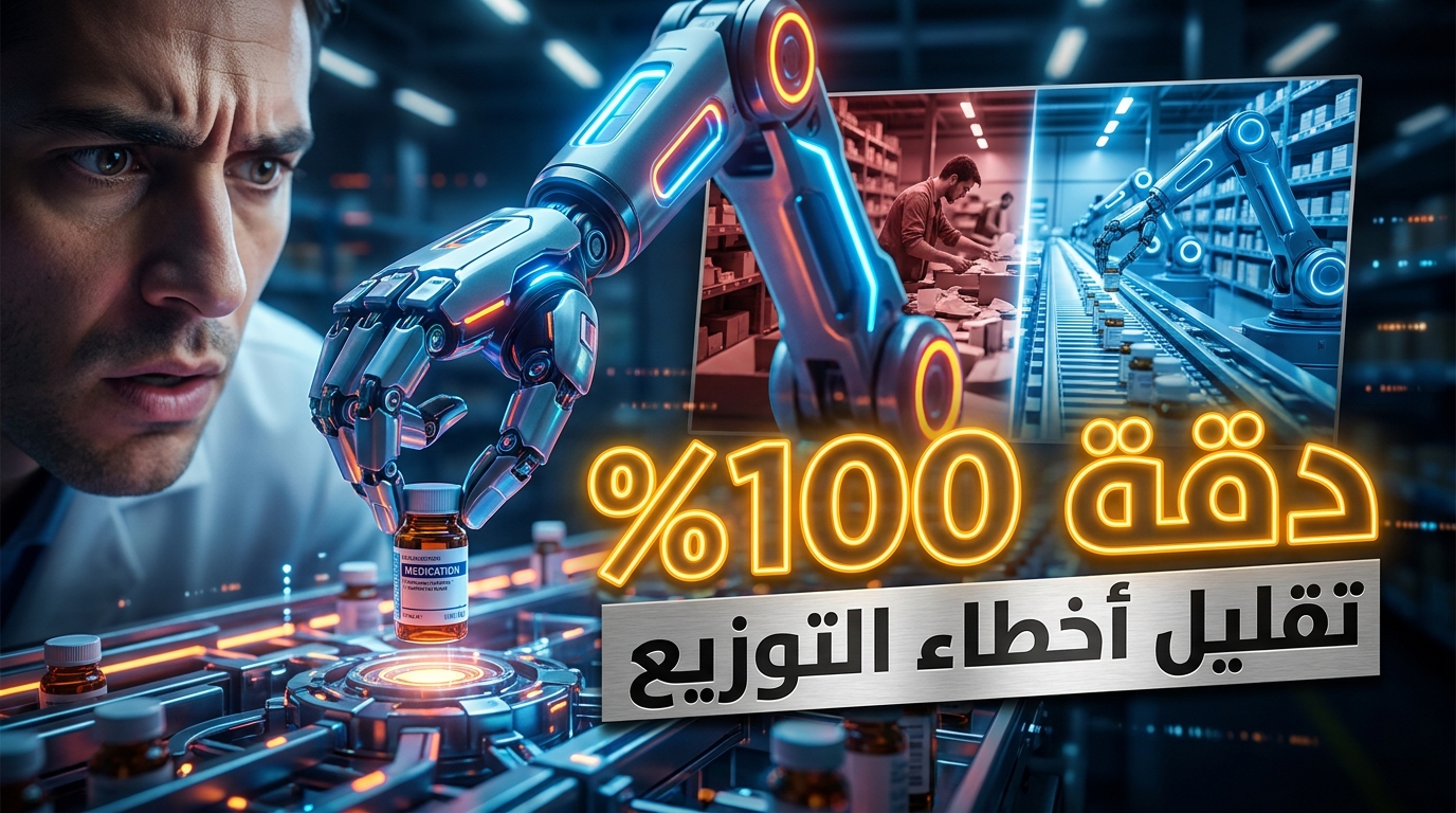 تقليل أخطاء التوزيع الصيدلاني: دور مذخري في تعزيز دقة عمليات انتقاء وتجهيز الطلبات