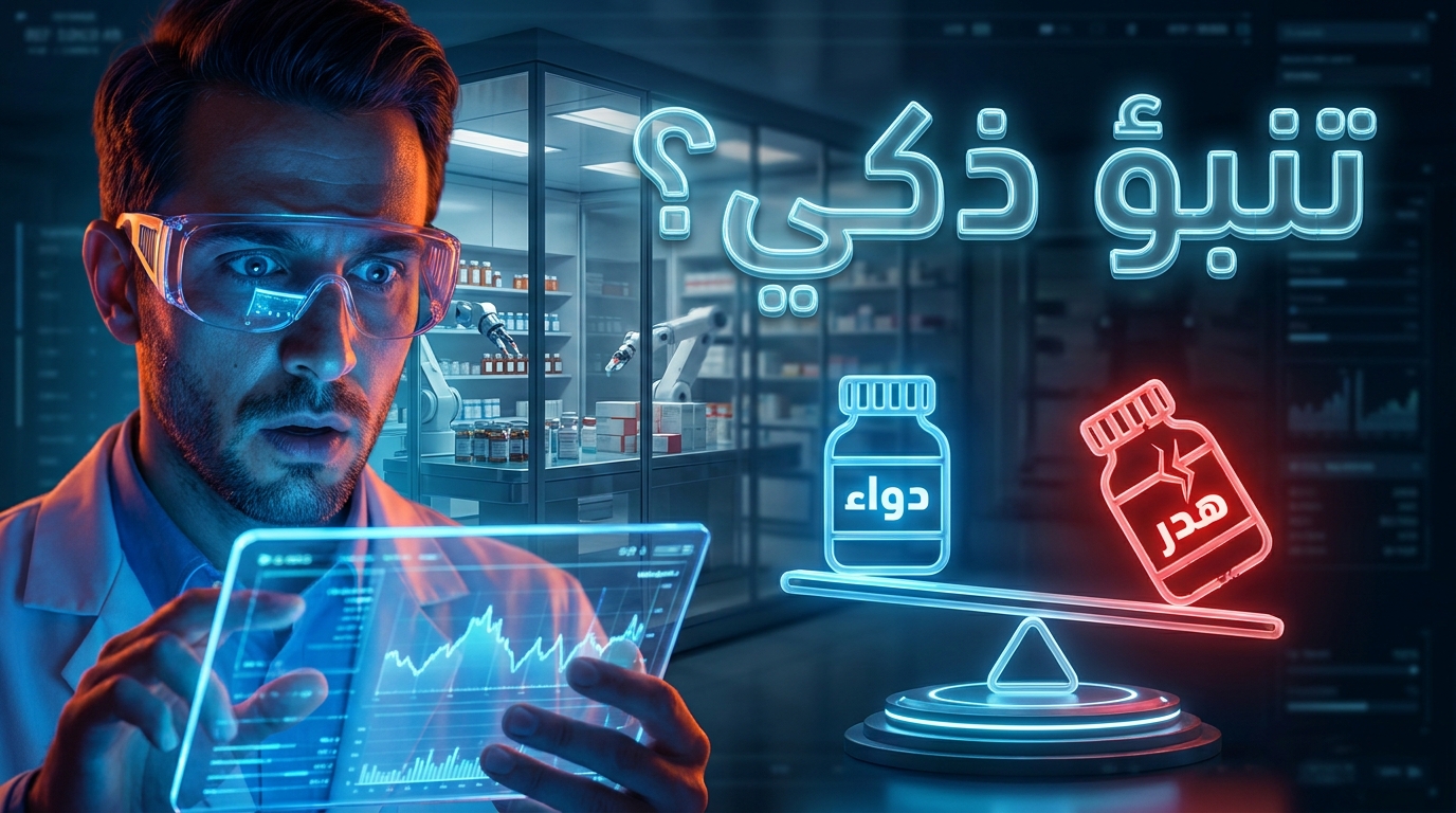صيدليتي: التنبؤ الذكي باحتياجات المخزون الدوائي لتفادي النقص والهدر