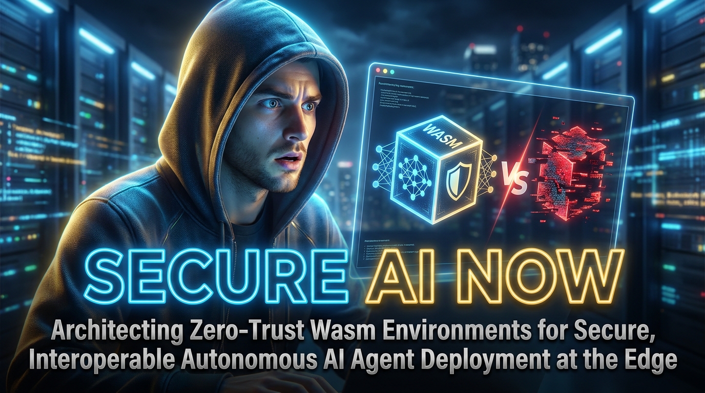 Architecting Zero-Trust Wasm Environments for Secure, Interoperable Autonomous AI Agent Deployment at the Edge