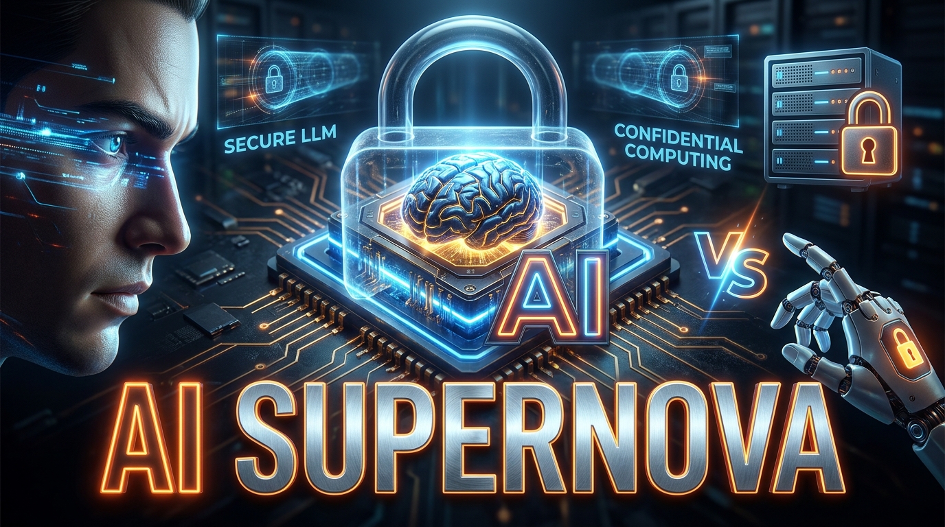 Securing LLM Inference for Autonomous Agents with Confidential Computing: A Supernova Approach