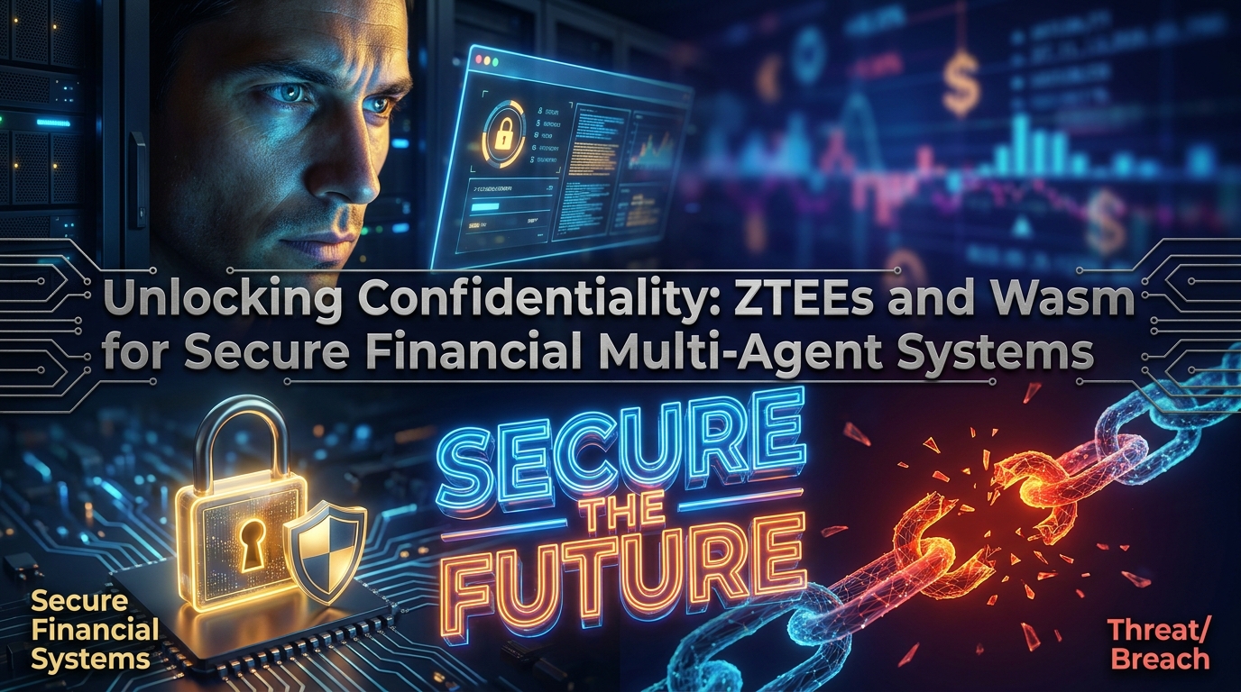 Unlocking Confidentiality: ZTEEs and Wasm for Secure Financial Multi-Agent Systems