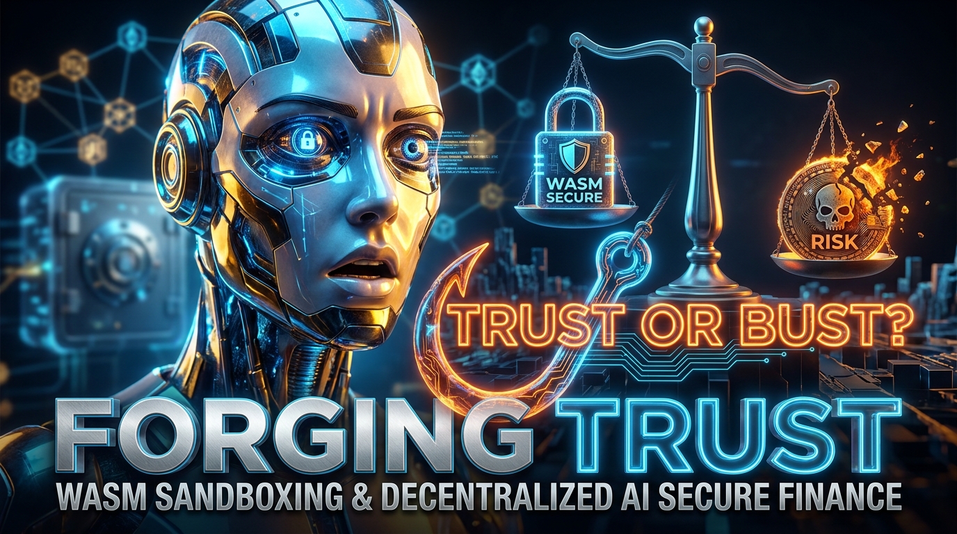 Forging Trust: How Wasm Sandboxing and Decentralized AI Identity Secure Autonomous Financial Protocols