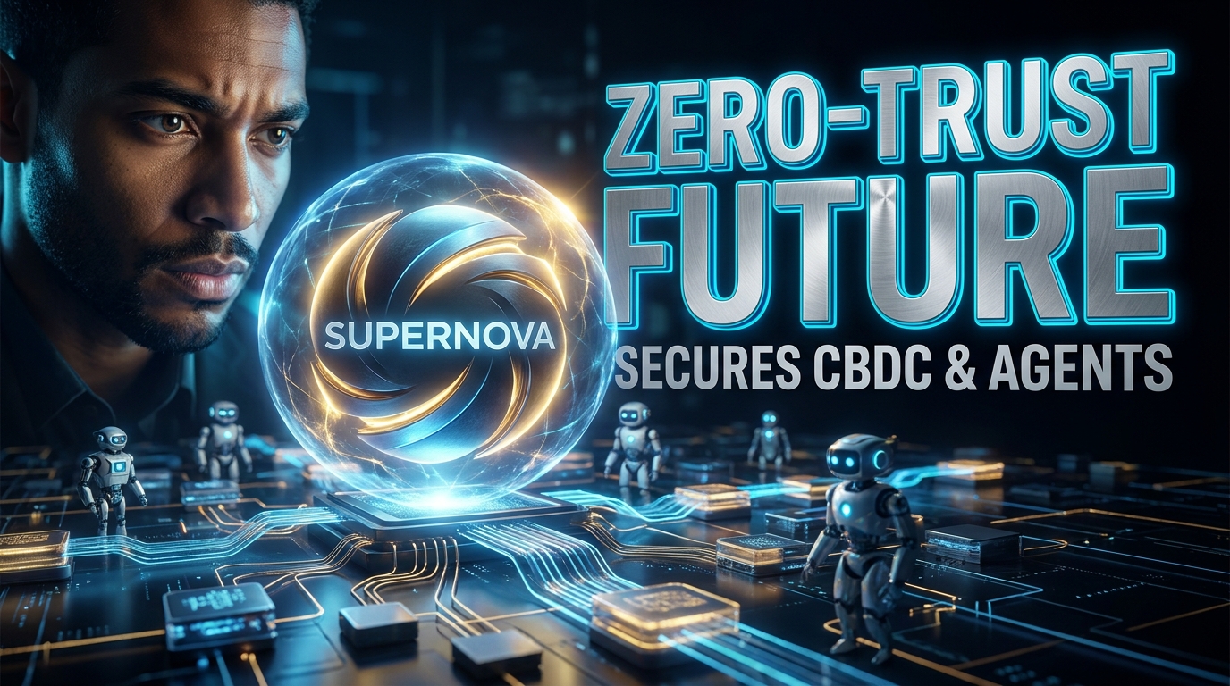 How Supernova's Zero-Trust Infrastructure Secures Enterprise CBDC Integration for Autonomous Agent Transactions