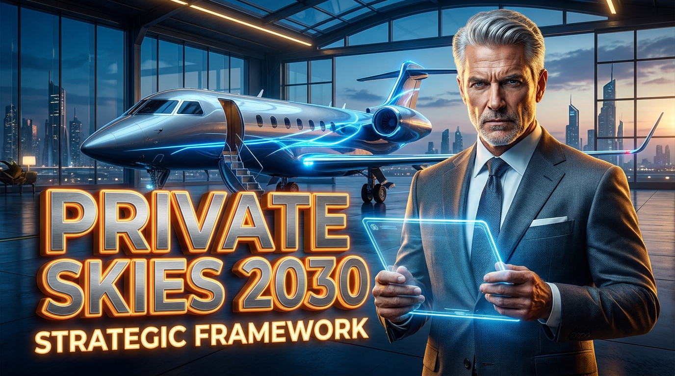 Future-Proofing Your Private Skies: A UHNW Strategic Framework for De-Risking Heavy Jet Ownership, Optimizing Fractional Portfolios, and Integrating Sustainable Aviation for Global Mobility