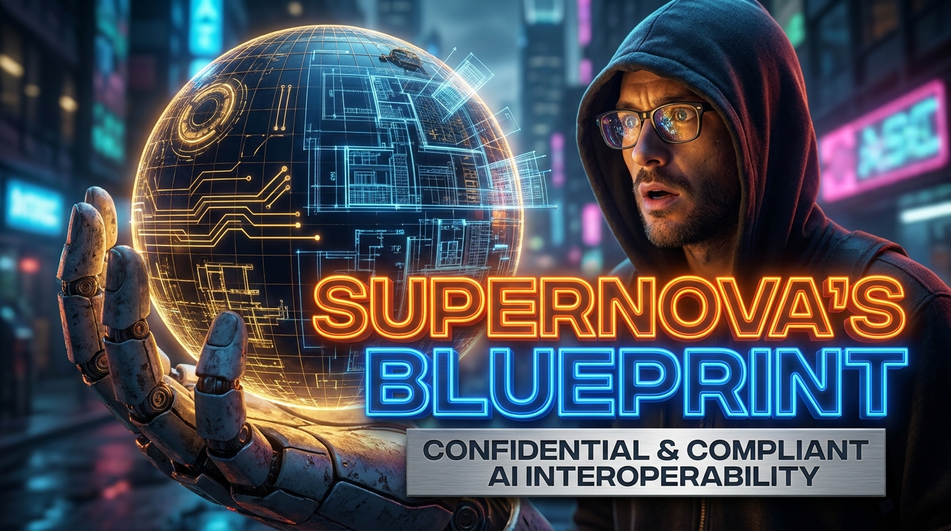 Supernova's Blueprint: Foundational Infrastructure for Confidential & Compliant Autonomous Agent Interoperability