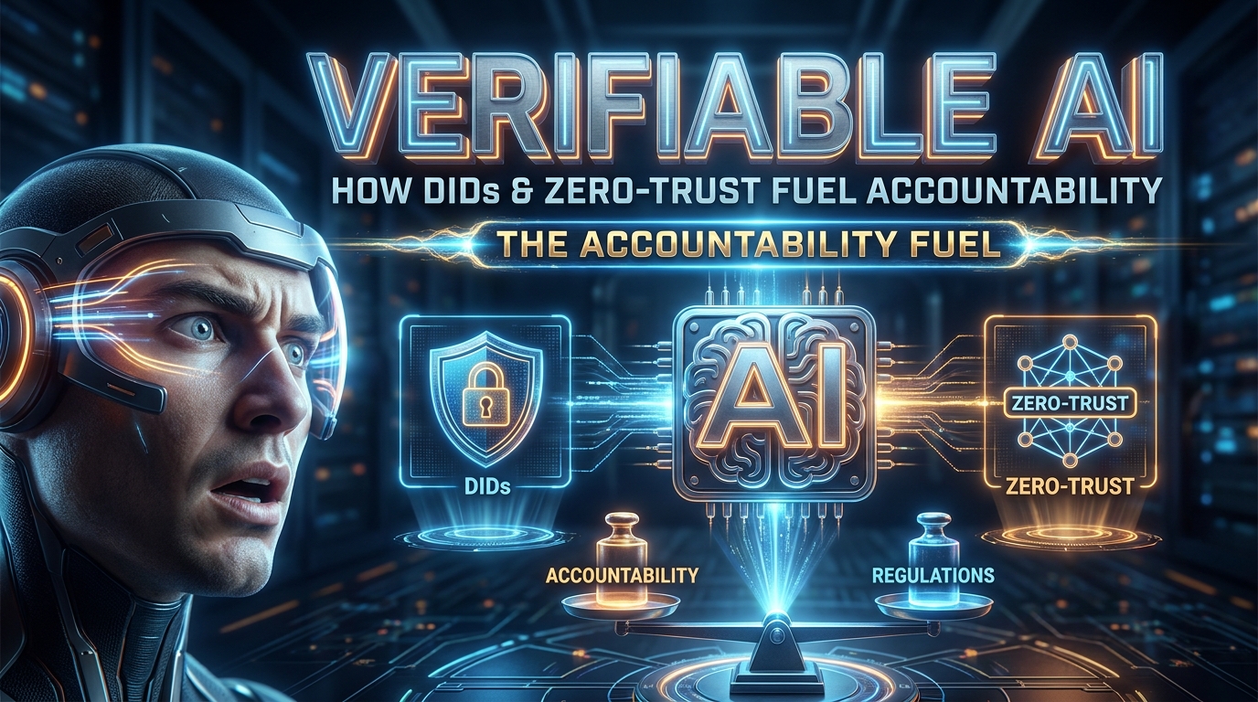 Verifiable AI: How DIDs & Zero-Trust Fuel Accountability for Emerging Regulations