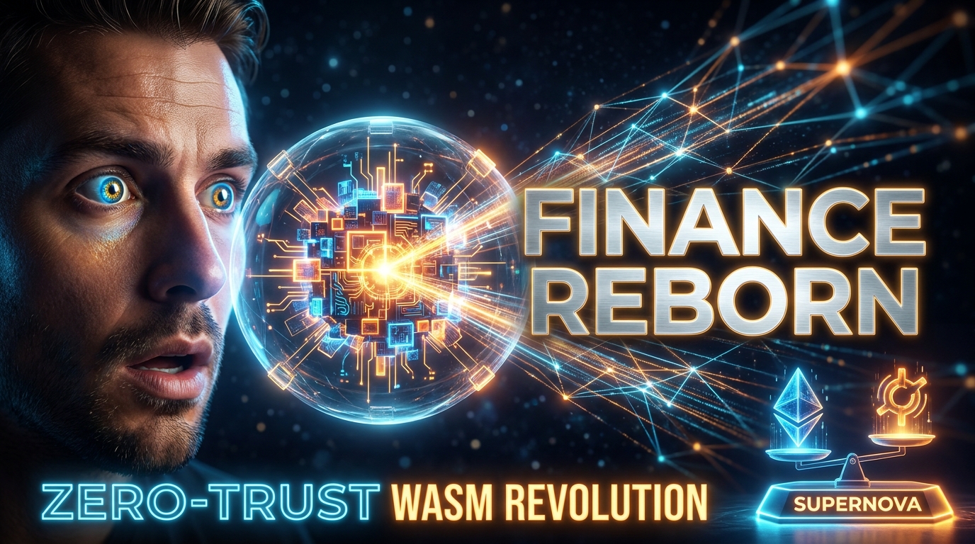 Zero-Trust WASM Runtimes: Revolutionizing Network Performance for Scalable Multi-Agent Financial Autonomy with Supernova