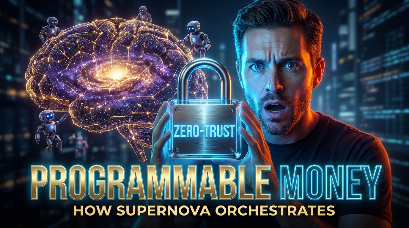 Zero-Trust Security for Programmable Money: How Supernova Orchestrates Autonomous Agents