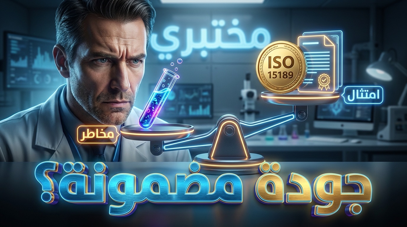 مختبري: استراتيجيات إدارة المخاطر الاستباقية لتعزيز امتثال ISO 15189 وضمان جودة النتائج