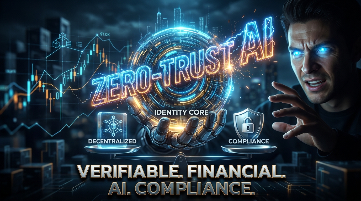 Decentralized AI Agent Identity: The Foundation for Verifiable Zero-Trust Compliance in Financial AI