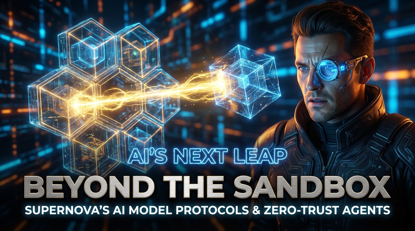 Beyond the Sandbox: How Supernova's Standardized AI Model Context Protocols Enable Zero-Trust Interoperability for Wasm-Powered Confidential Autonomous Agents