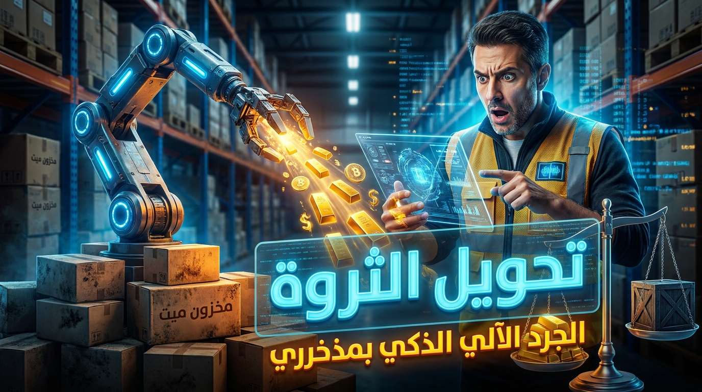 الجرد الآلي الذكي بمذخري: تحويل المخزون الميت إلى رأس مال عامل فعال