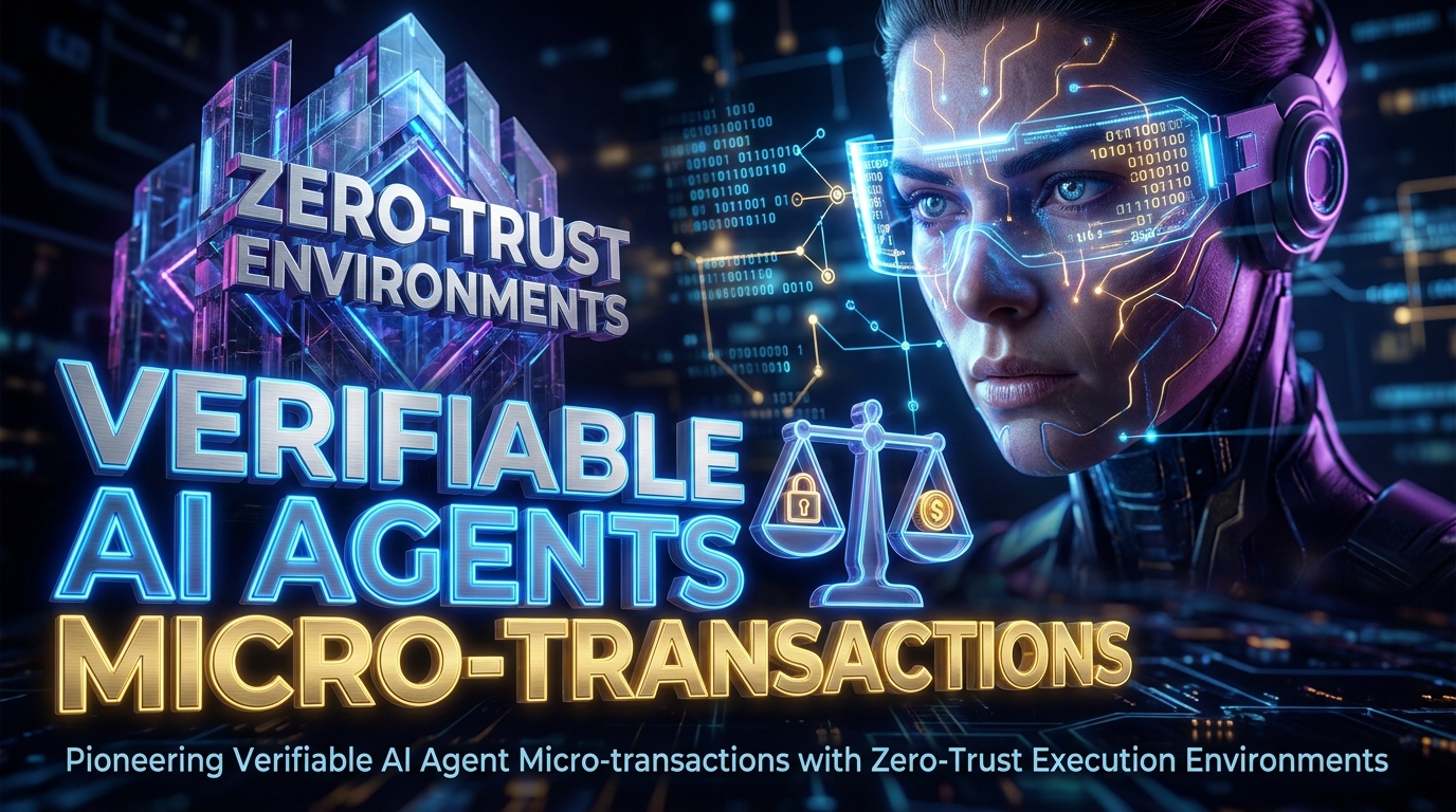 Pioneering Verifiable AI Agent Micro-transactions with Zero-Trust Execution Environments